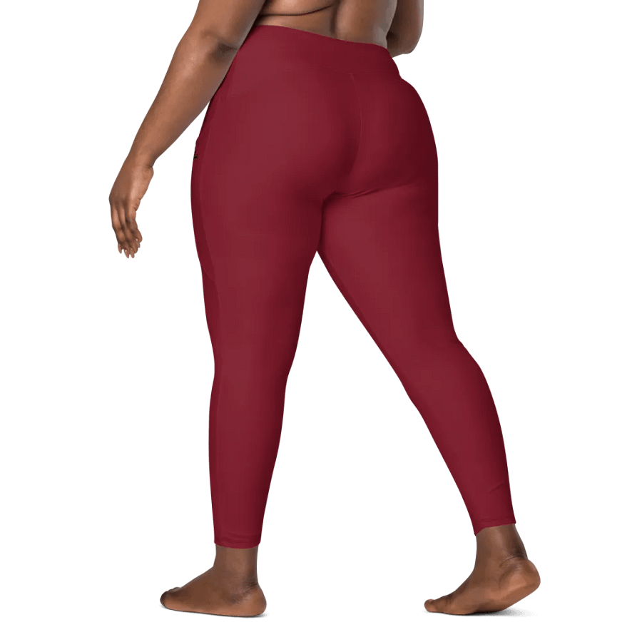 Burgundy Serenity Leggings product image (11)