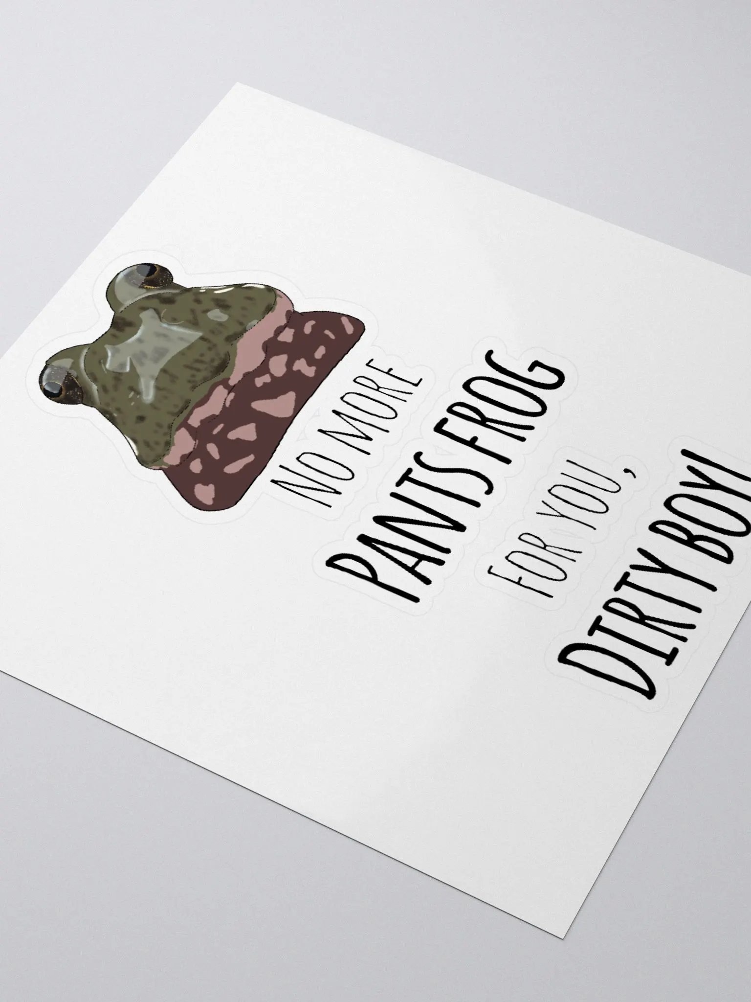 No more pants frog for you! product image (8)