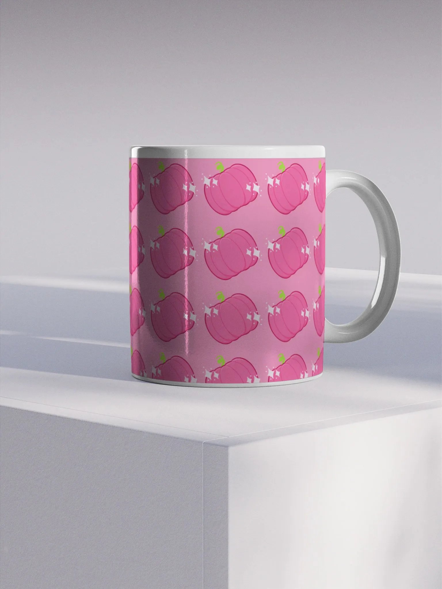 repeating pumpkins mug product image (4)
