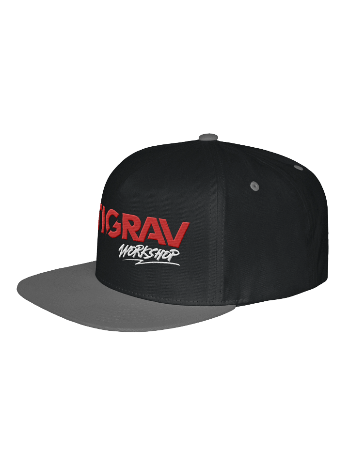 Two-Tone Logo Flat Snapback Cap product image (2)