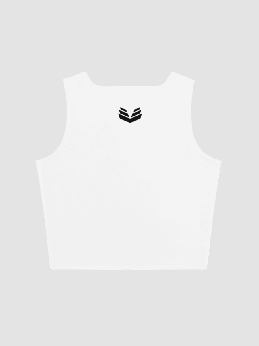 Signature Crop Top Tee - White product image (6)