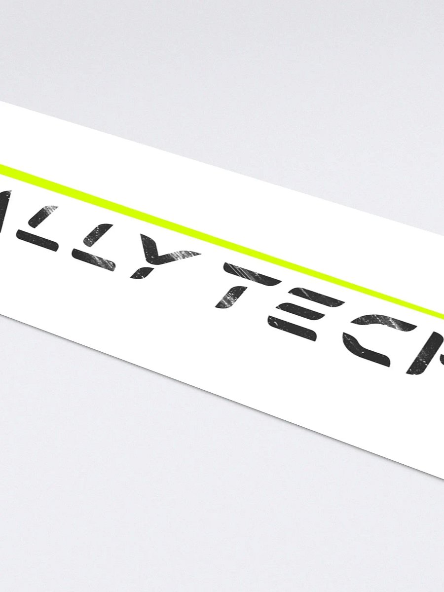 RALLY TECHNICAL Sticker 1 - White product image (4)