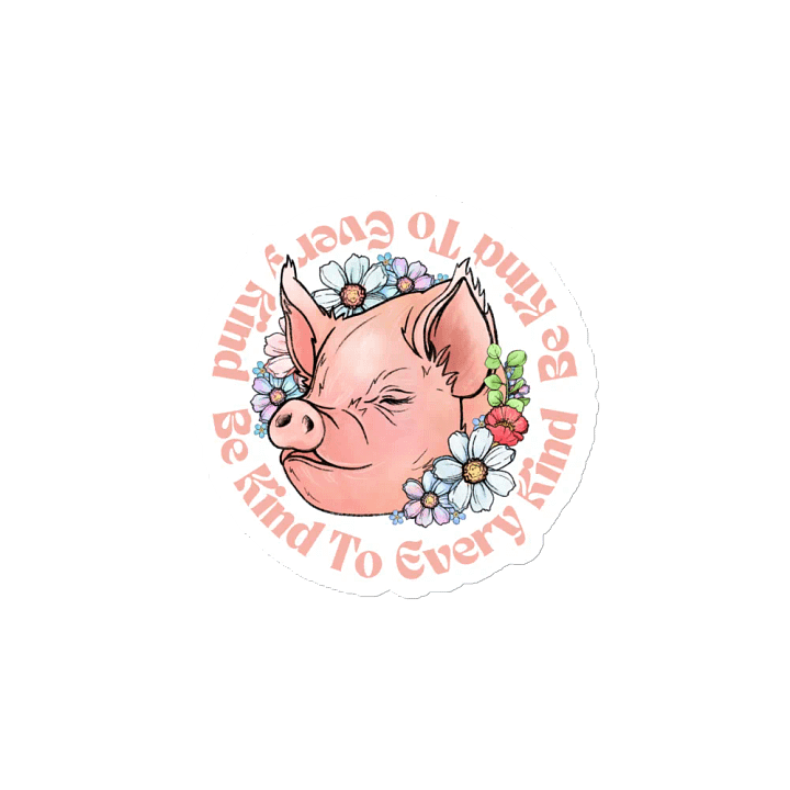 Pinky 'Be Kind To Every Kind' Die-Cut Magnet product image (1)