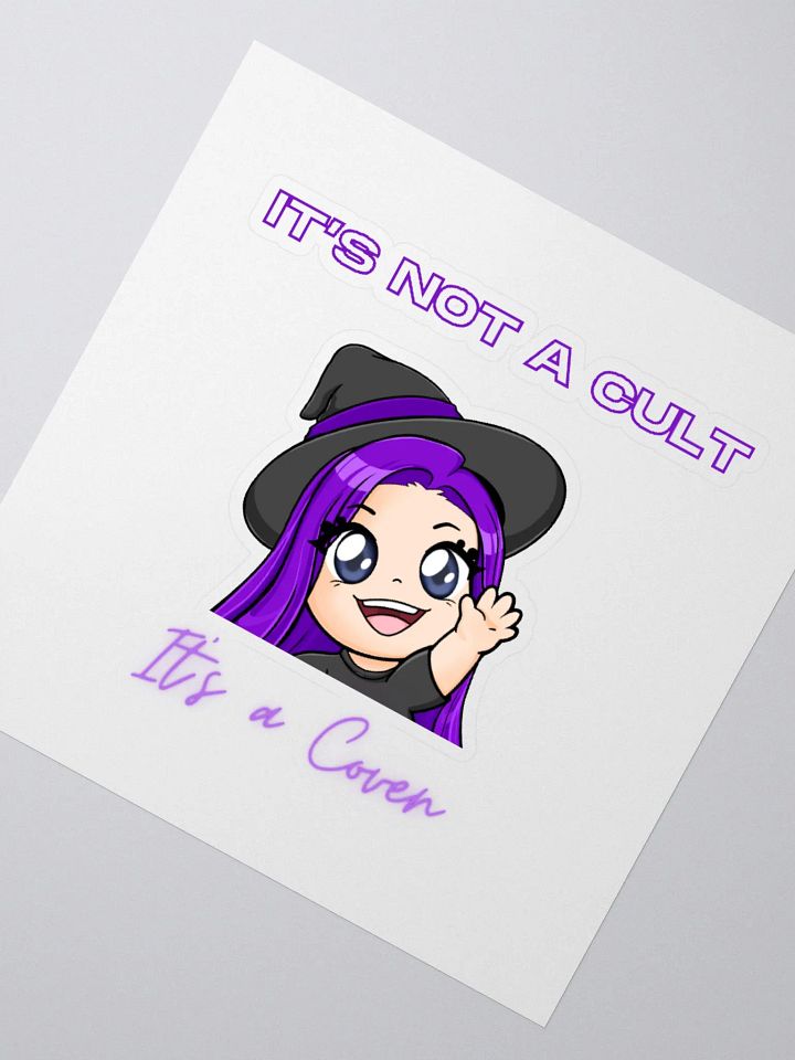 Not A Cult, Cover Sticker product image (2)