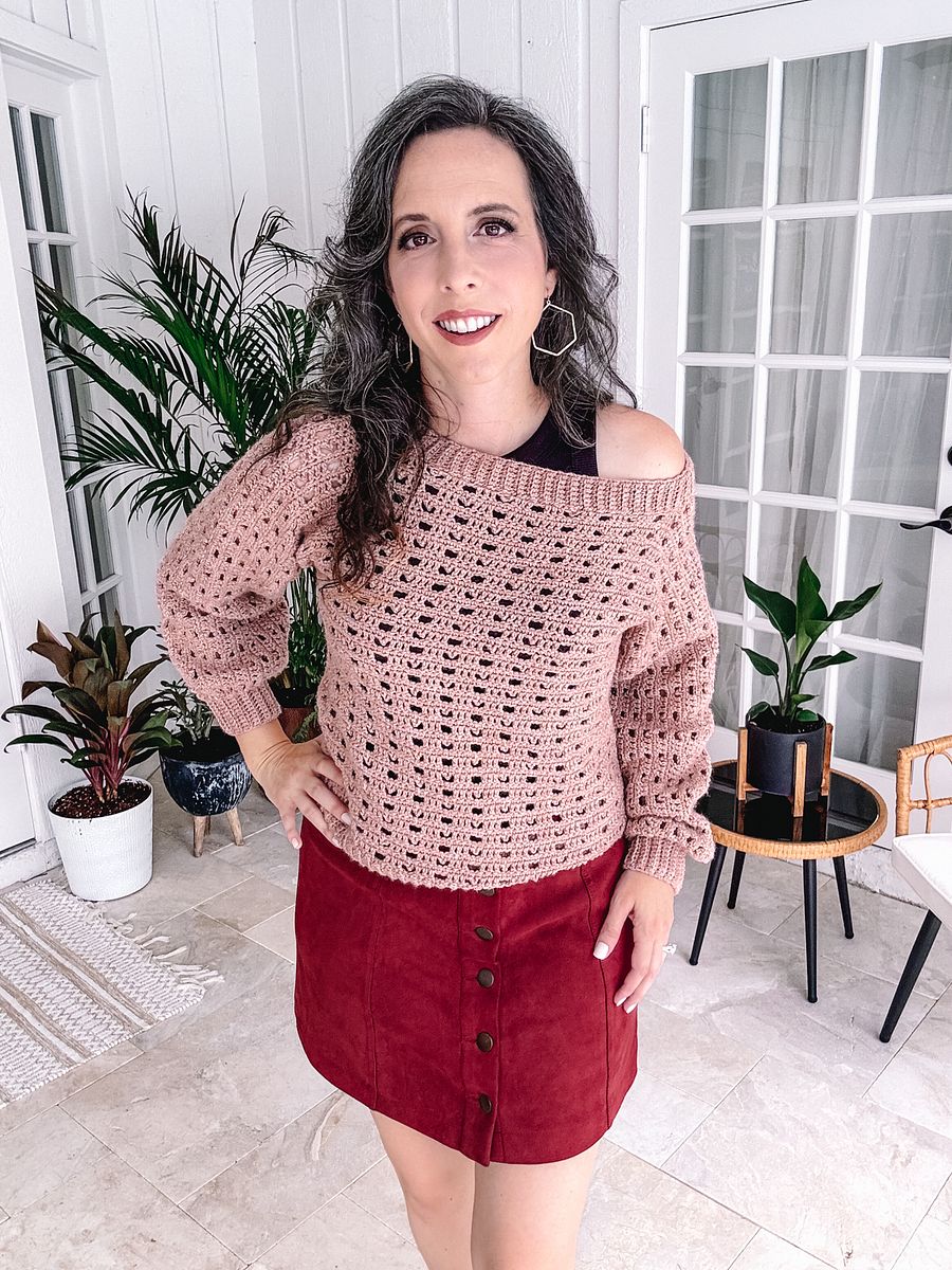 Sparrow Crochet Sweater Pattern product image (5)