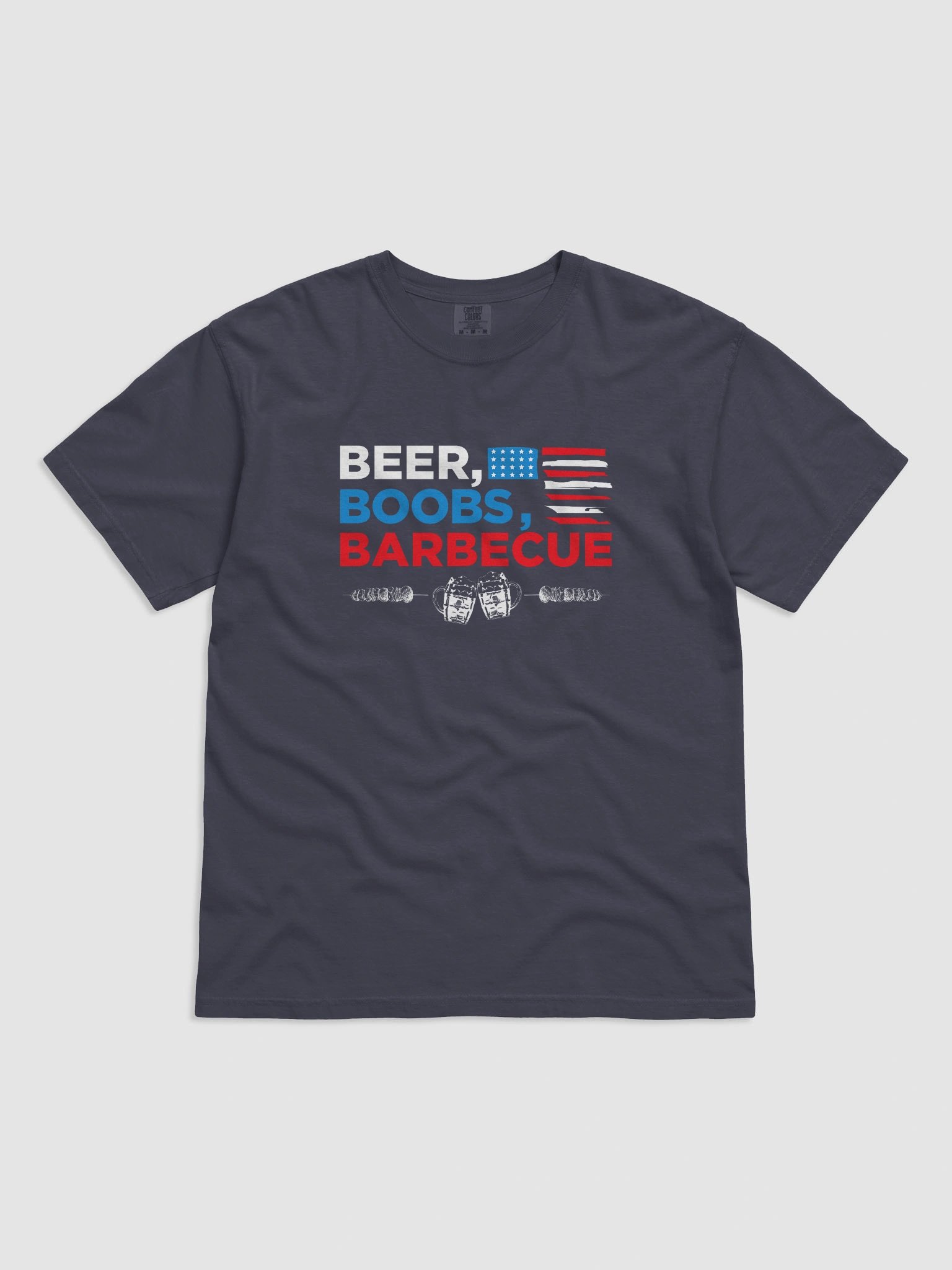 Beer, Boobs, Barbecue Tee product image (3)