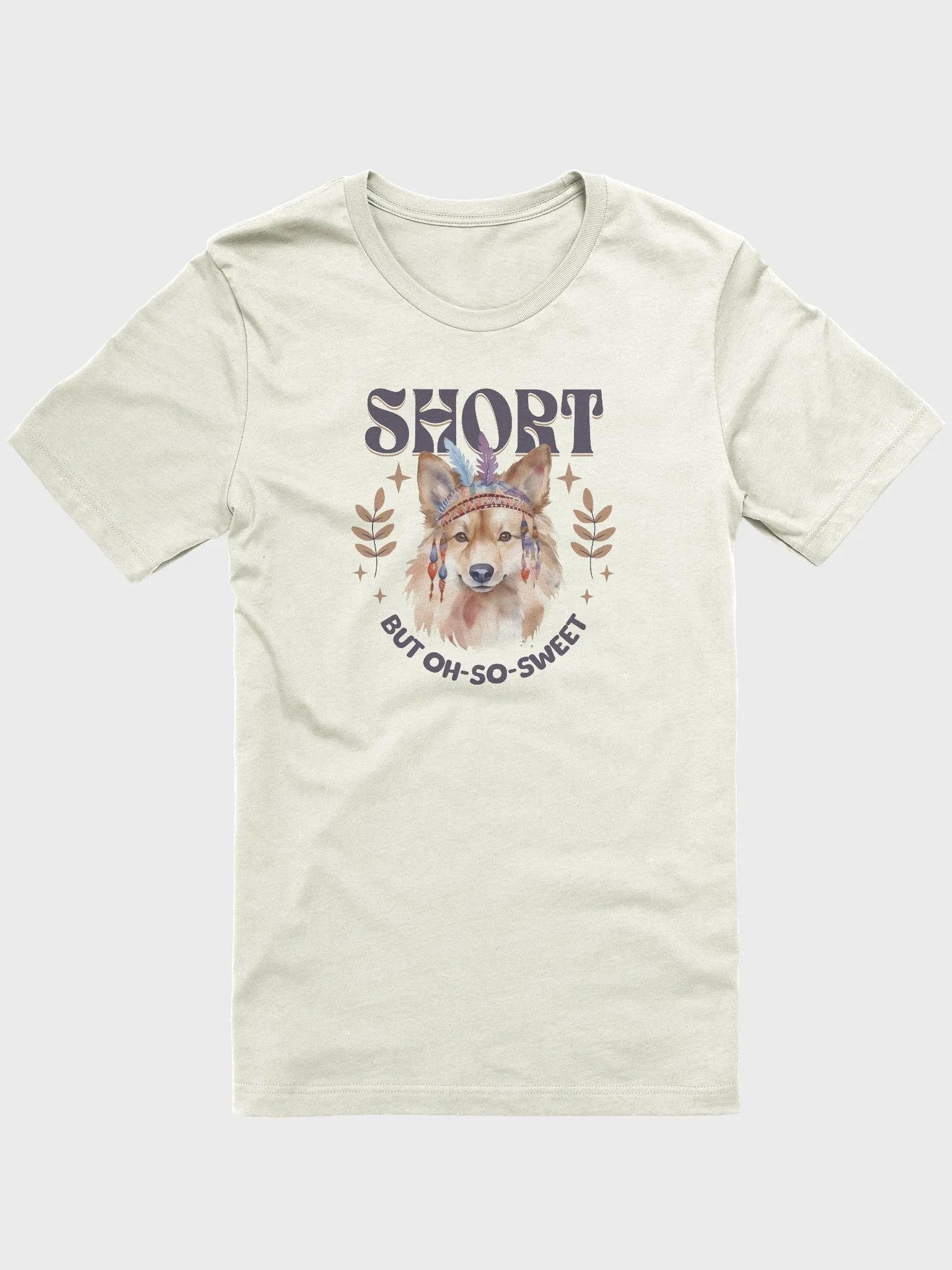 Short but so cute funny dog lover T-shirt product image (1)