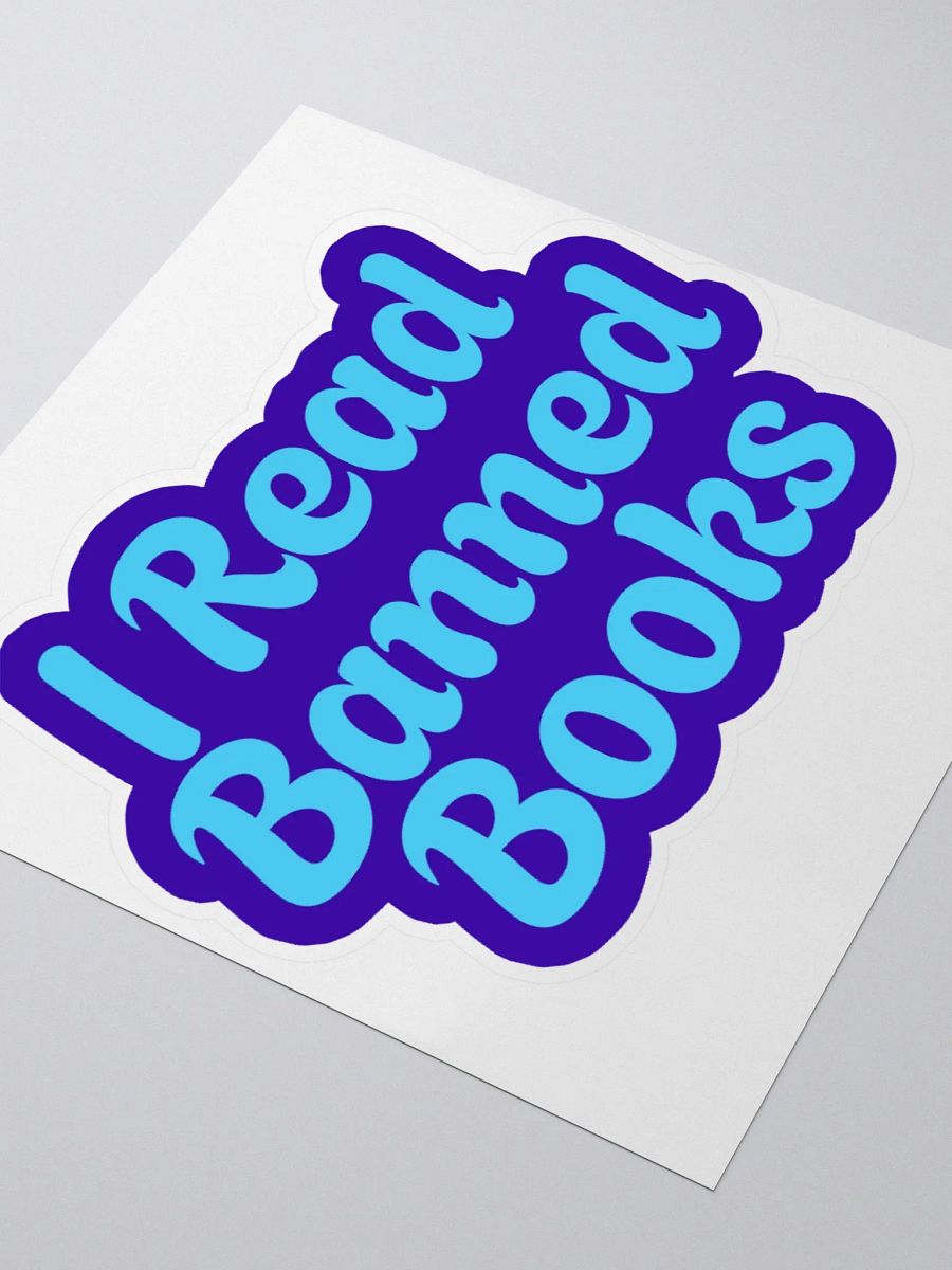 "I Read Banned Books" Kiss Cut Stickers product image (7)