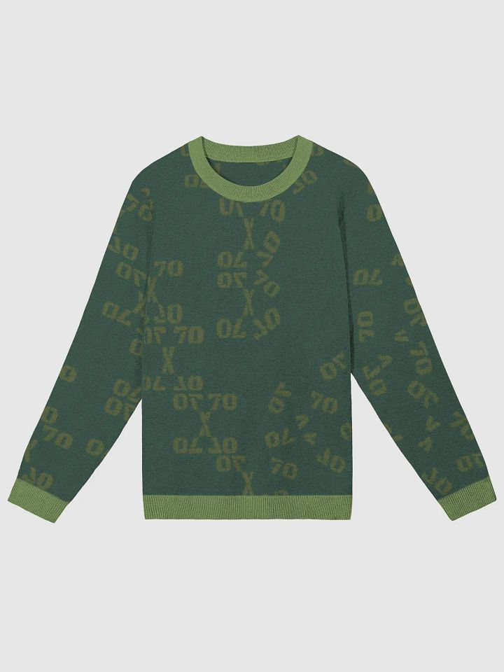 The Lives On HIGH | 777 | UNISEX Knitted Crewneck Sweater | 003 product image (1)