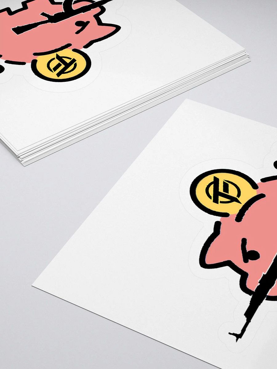 TopFrag™ Credits Kiss Cut Sticker product image (10)