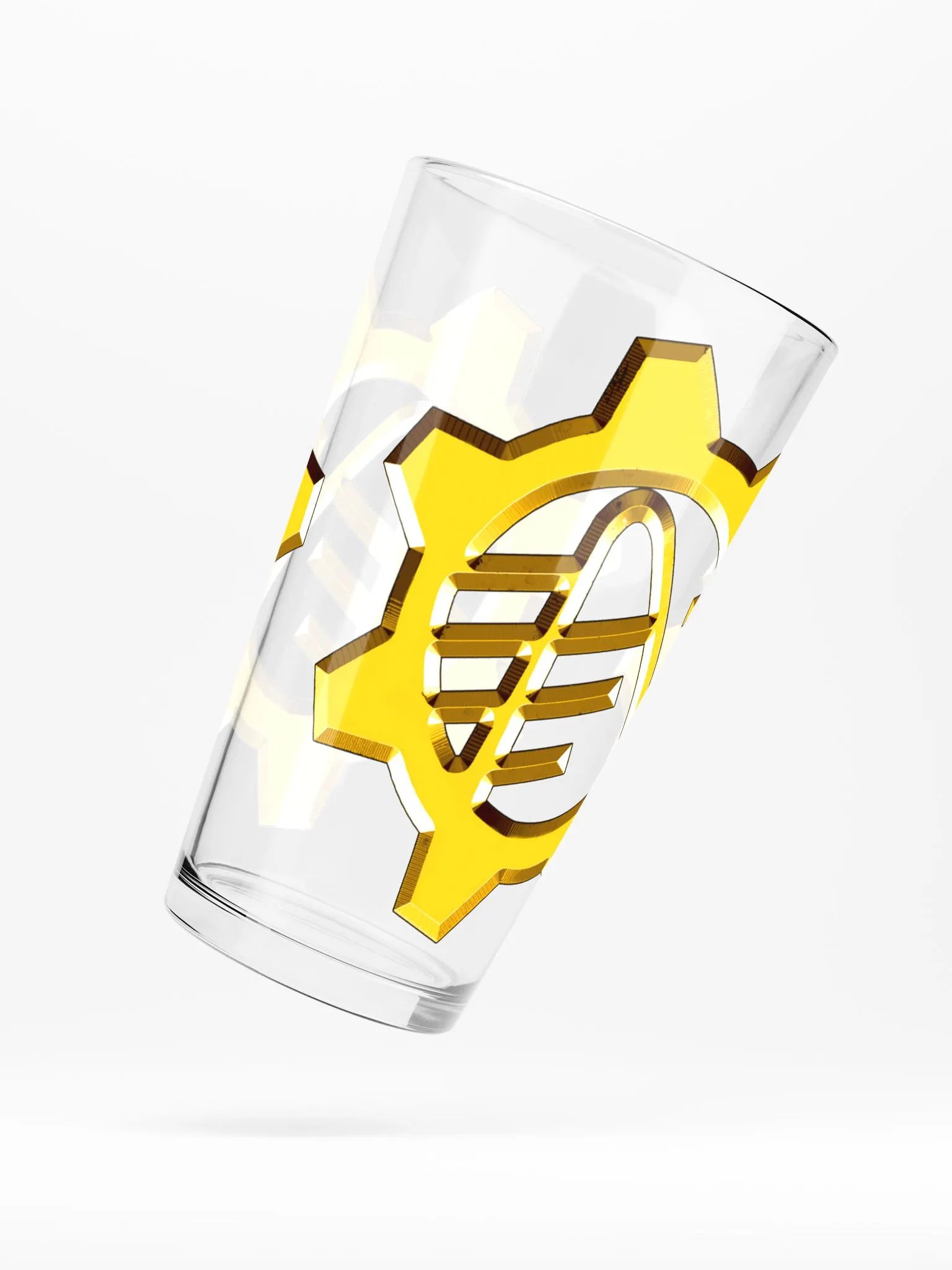 THiRD SHiFT logo pint glass product image (3)