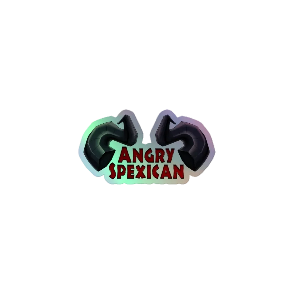 Holographic Demon Sticker product image (1)