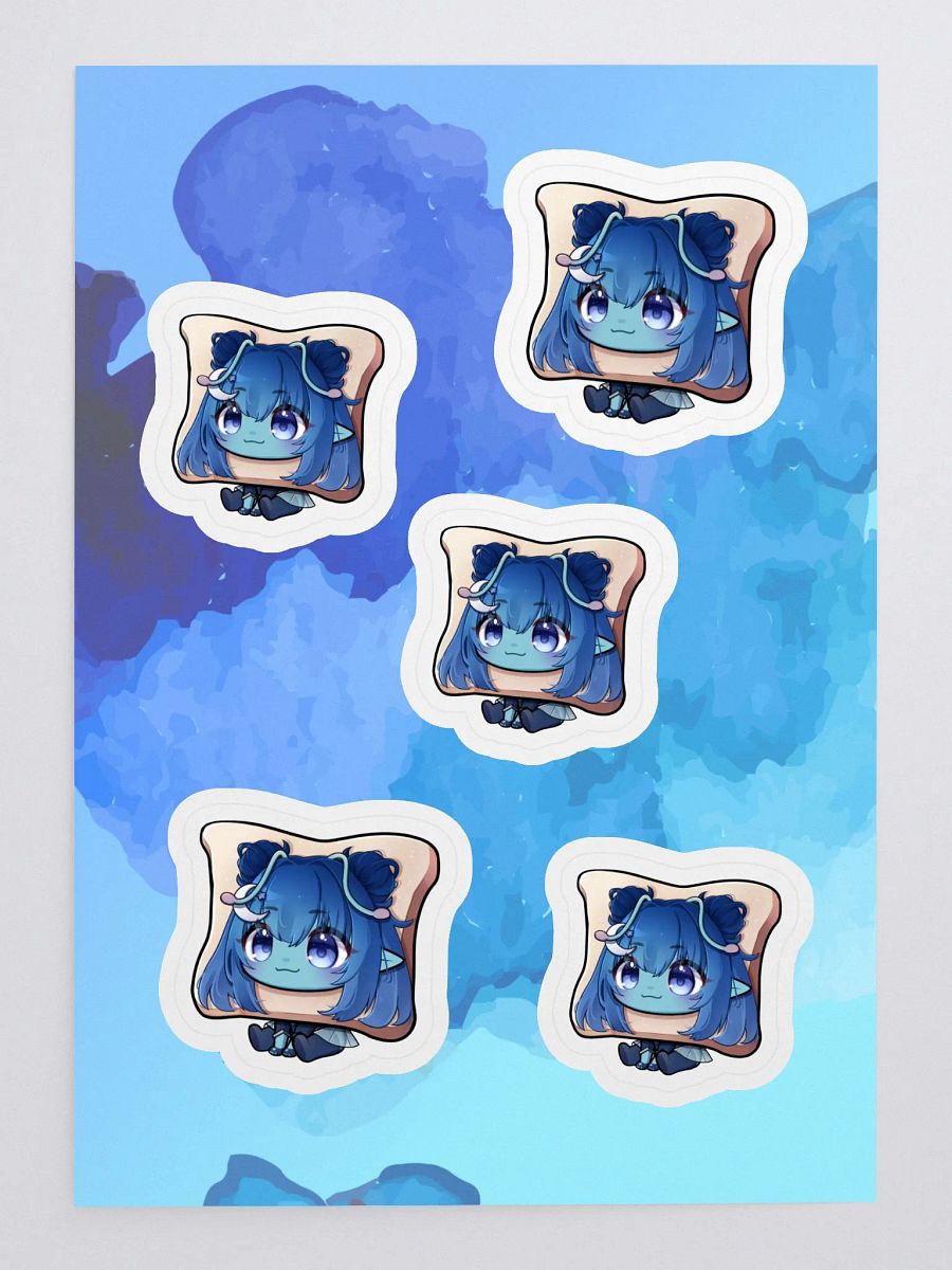 Toast Starry Chibi Sticker Sheet product image (3)