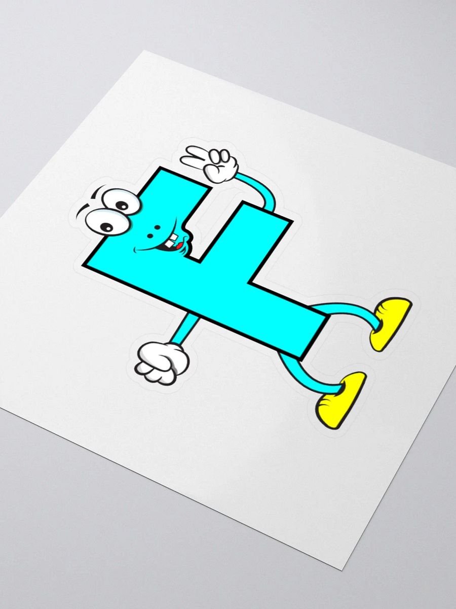 F Cartoon Character Sticker product image (7)