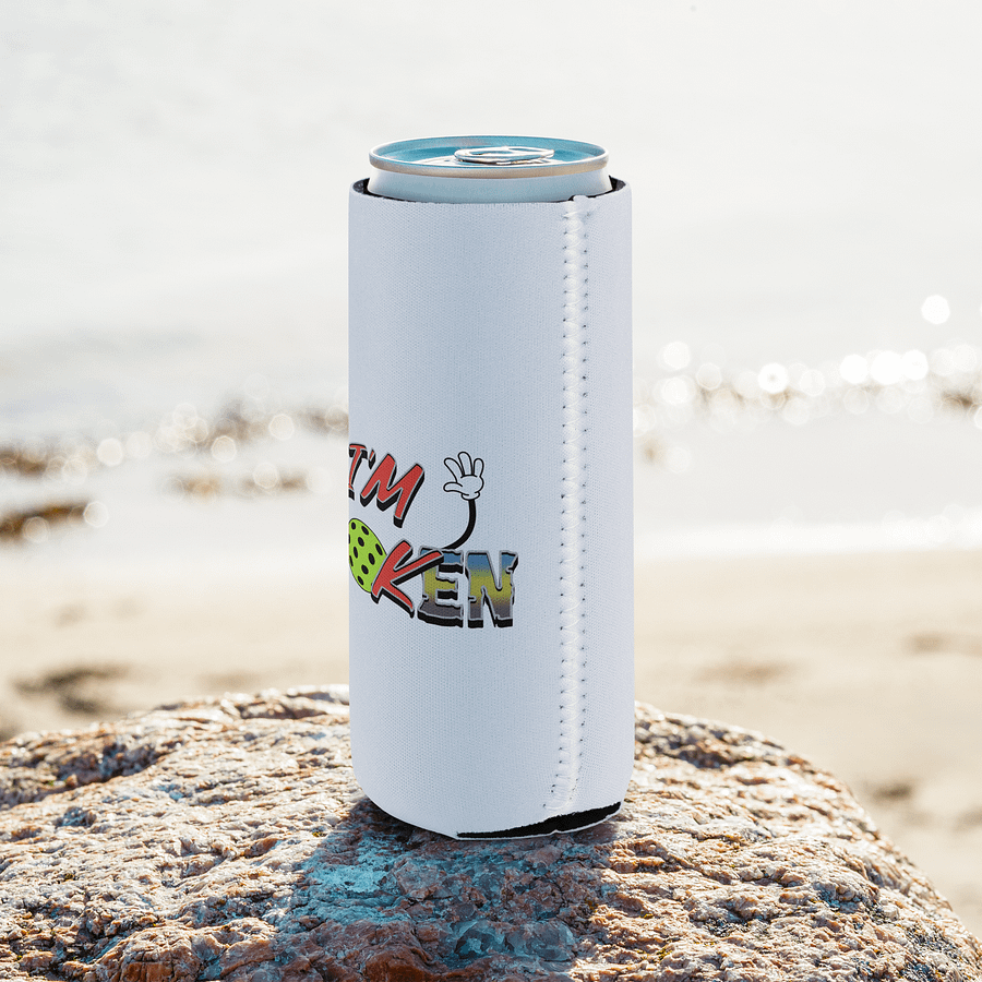 Im Ok Im Broken Pickleball Can Cooler product image (8)