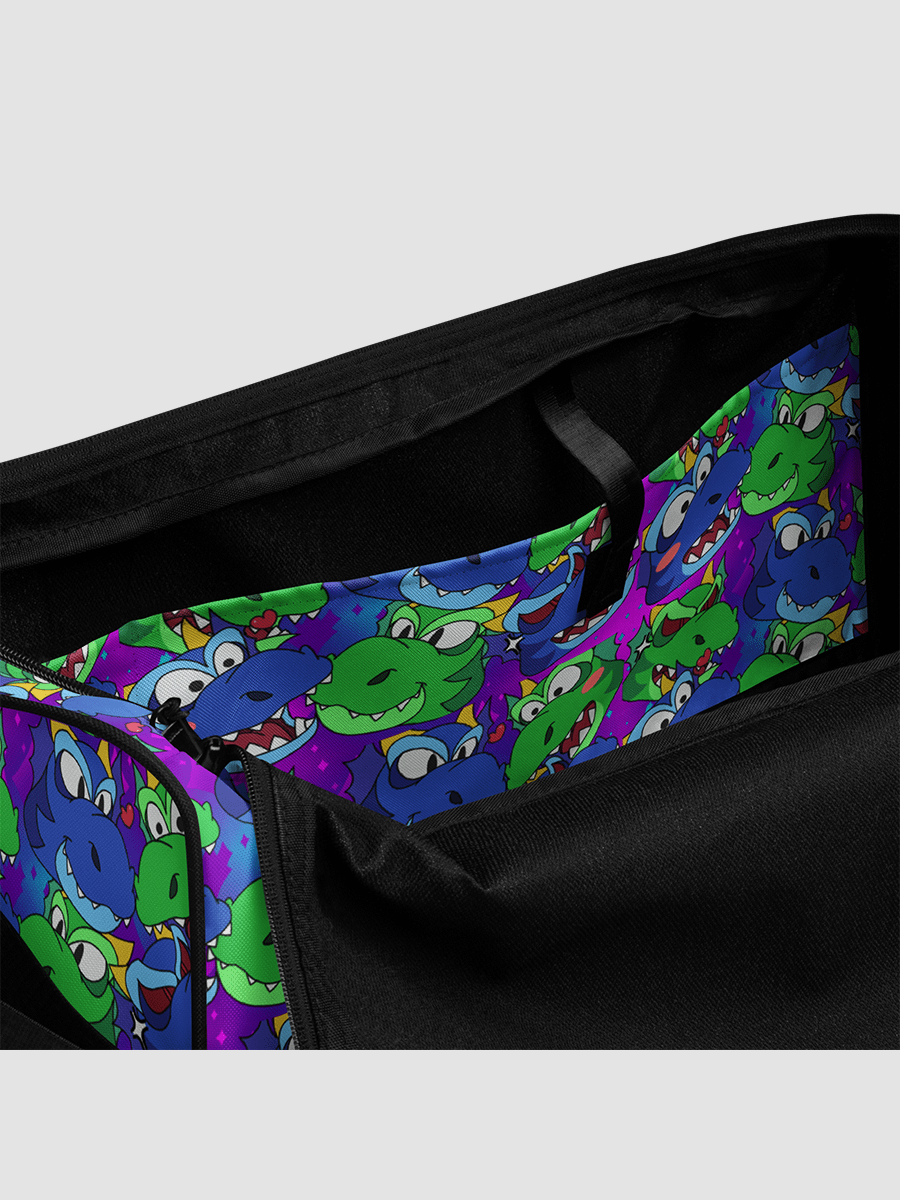 Lots of Dragons All-Over Print Duffle Bag product image (7)