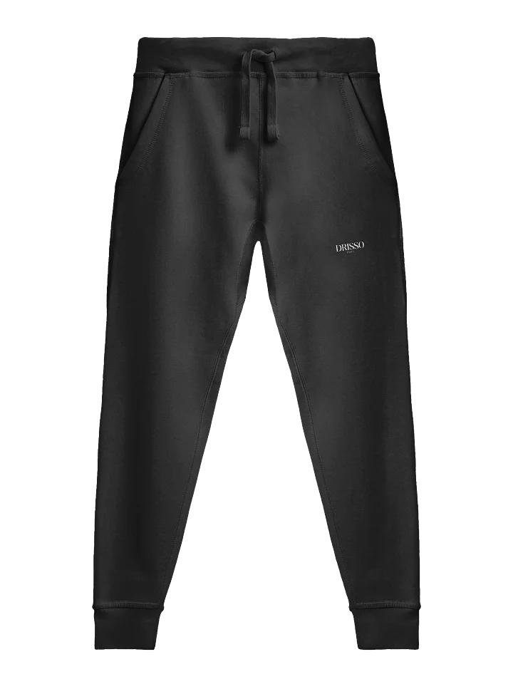 Drisso Paris™ Black Lane Seven Fleece Joggers product image (1)