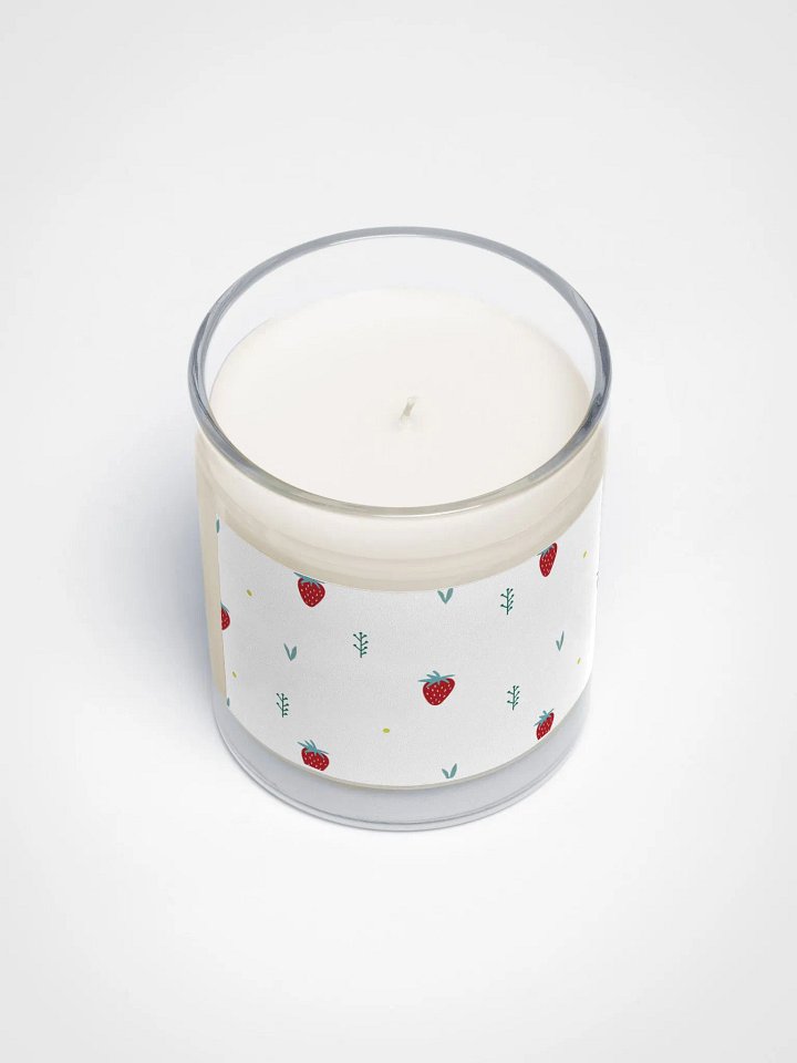Strawberry Fields Soy Wax Candle product image (1)