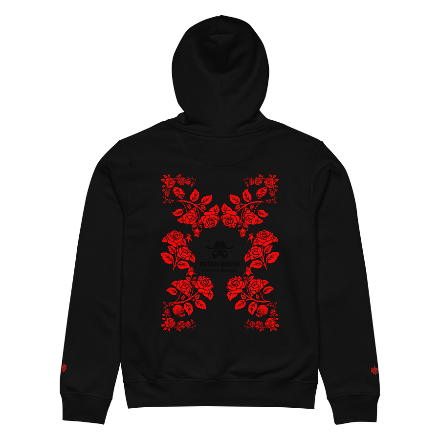 Petrifiedeye Red Spanish Rose Mural Hoodie product image (5)