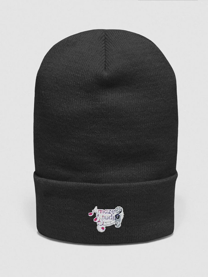 Pixelated Dreams Embroidered Beanie product image (1)