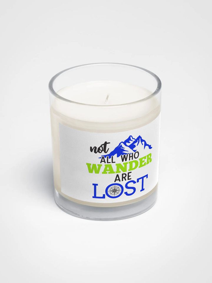 Not All Who Wander Are Lost v2 Soy Wax Candle product image (2)