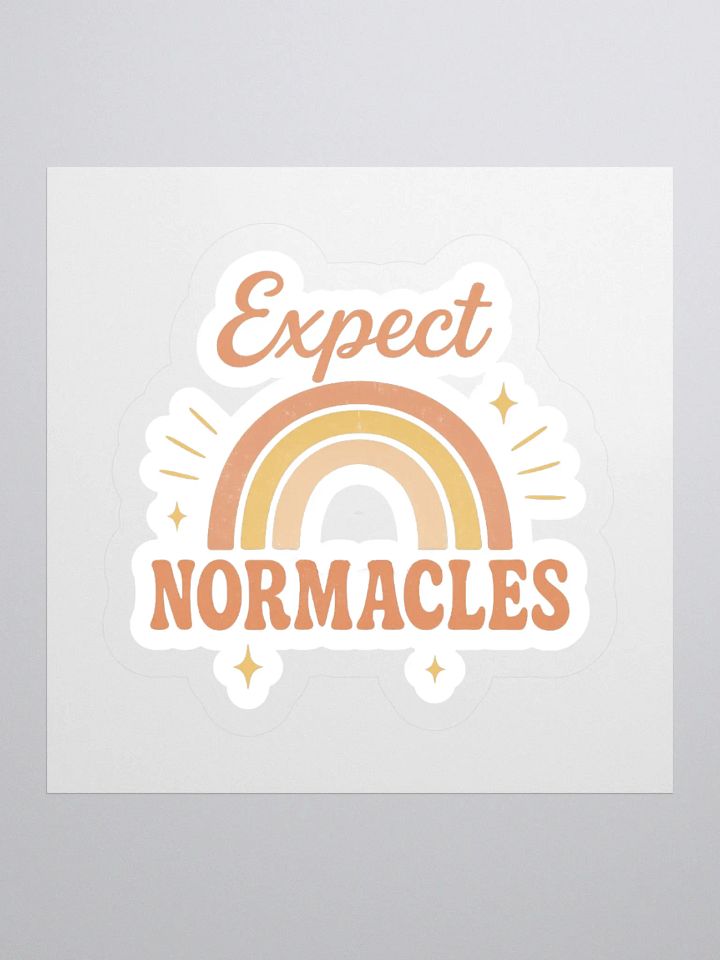 Expect Normacles Sticker product image (1)
