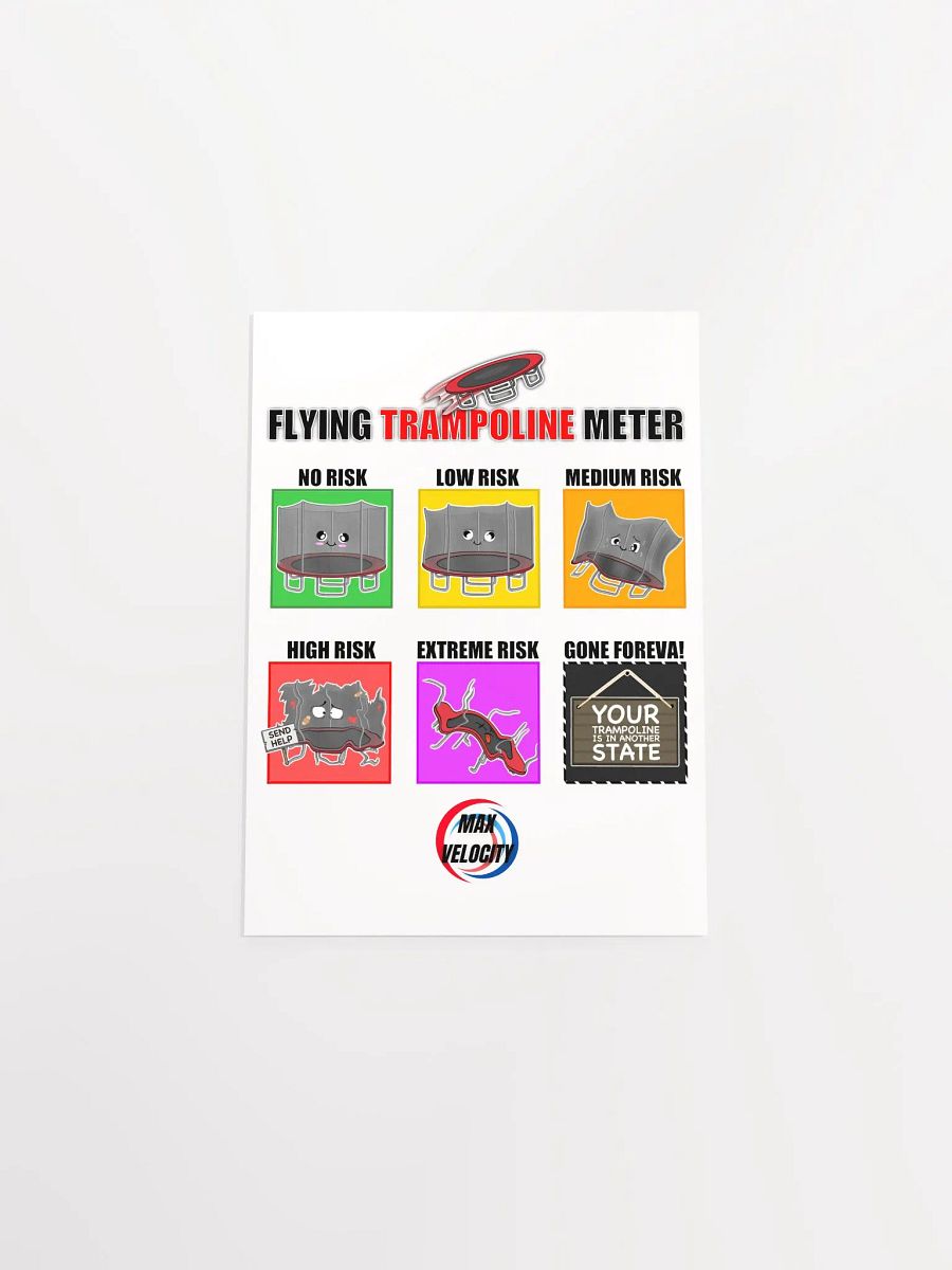Flying Trampoline Poster product image (5)