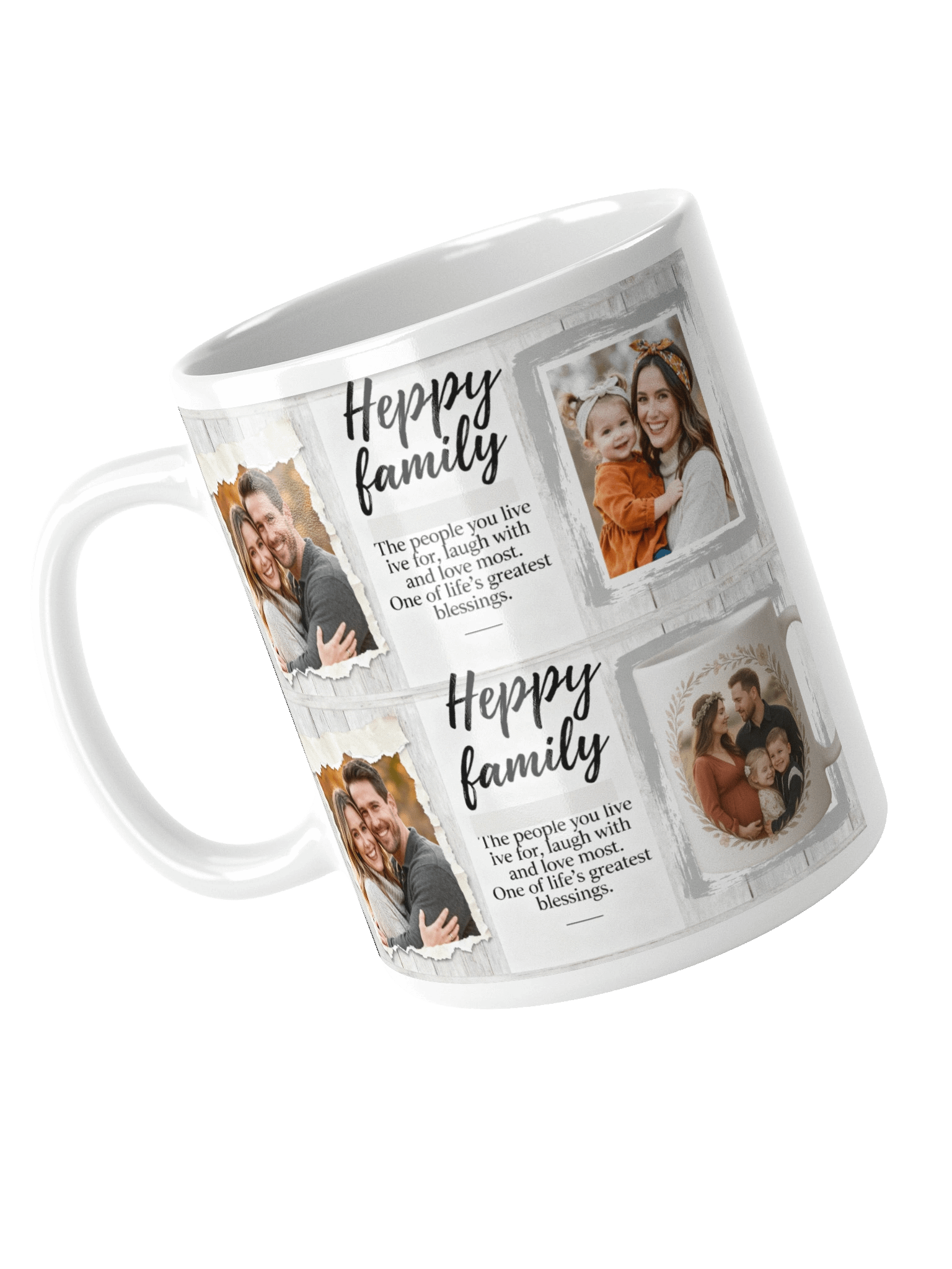 Modern Coffee Mug Photo Family Collage product image (11)