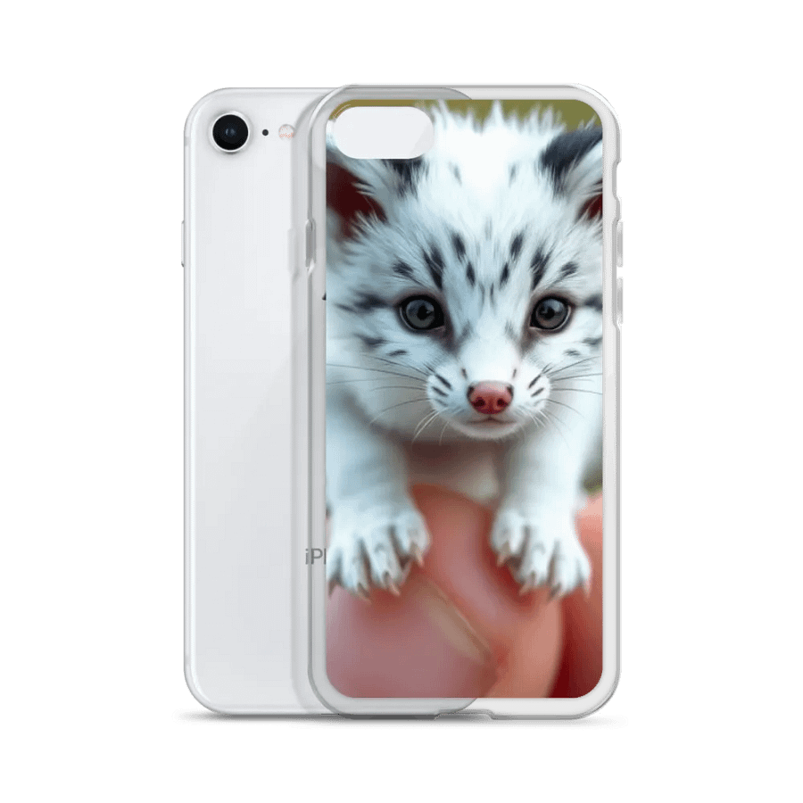 Whimsical Tiny Snow Fox iPhone Case product image (51)