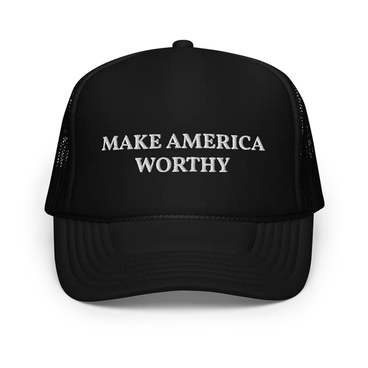 Make America Worthy - Embroidered Trucker Cap product image (1)