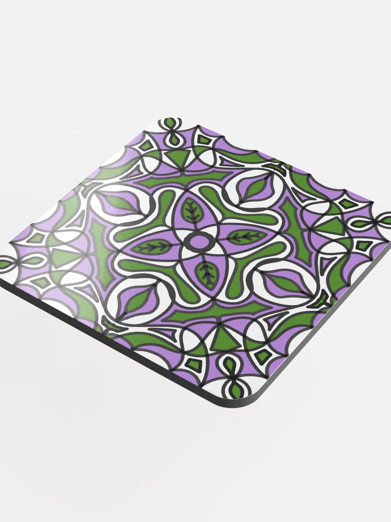 Gender Queer Abstract Coaster product image (4)