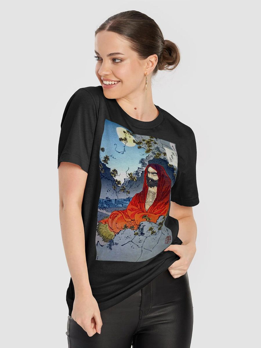 The Moon Through a Crumbling Window Yoshitoshi Japanese Ukiyo-e Unisex T-Shirt product image (8)