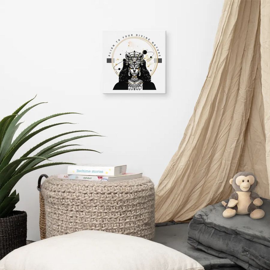 Align To Your Divine Nature Goddess Canvas product image (7)