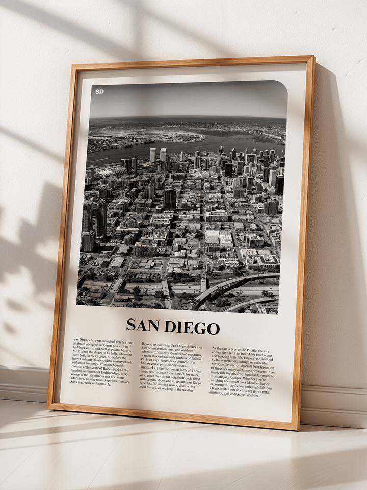 San Diego 01 Newspaper Poster product image (4)