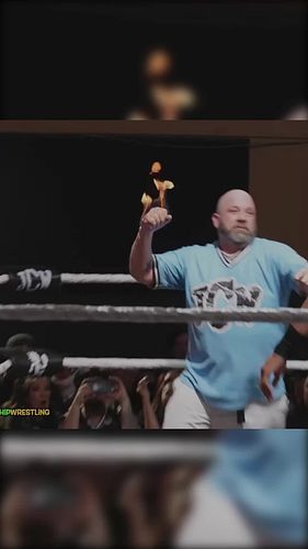 This was FIRE! literally 🔥 #reels #jcw #wwe #wwf #wrestling #gcw #crazy #williemack #kongokong #2tufftony