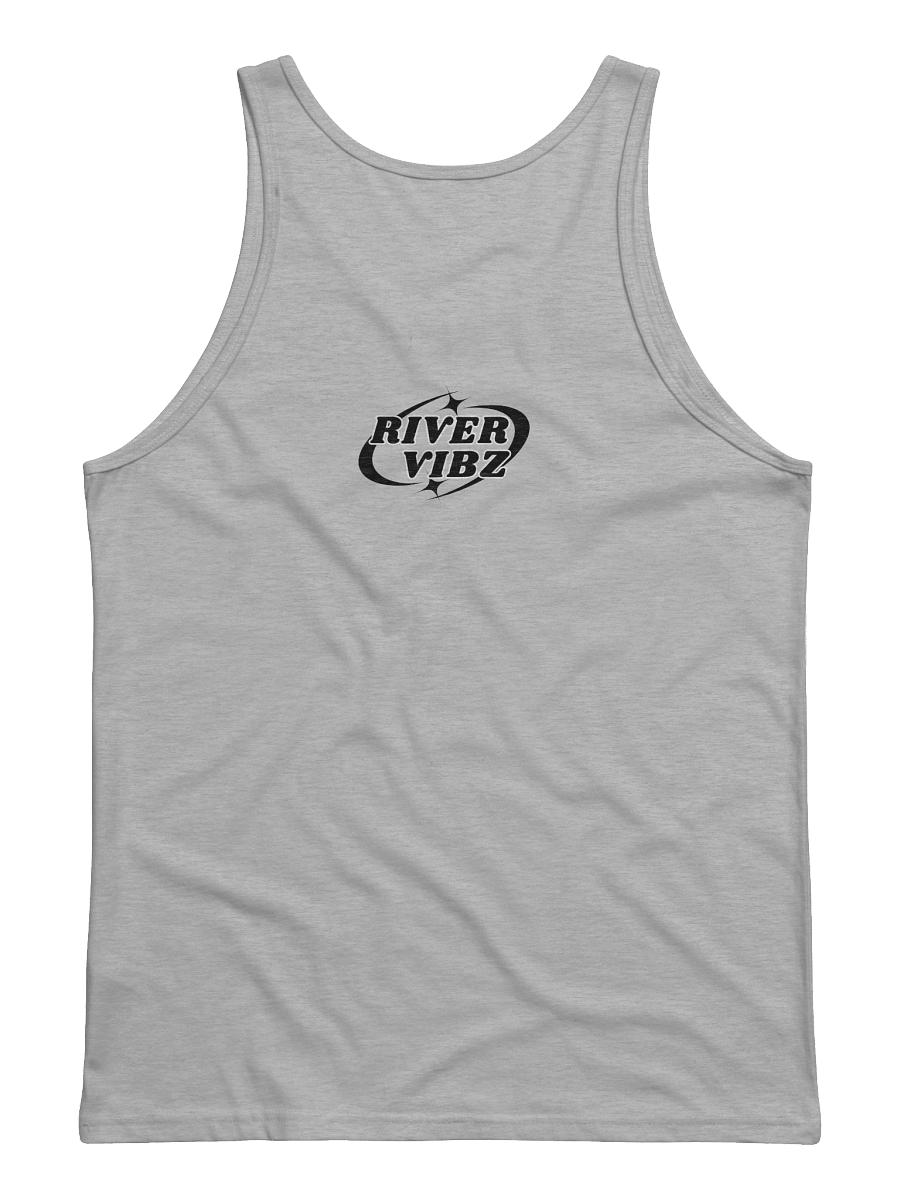 Men's Black Starry River Vibz Logo Tank product image (2)