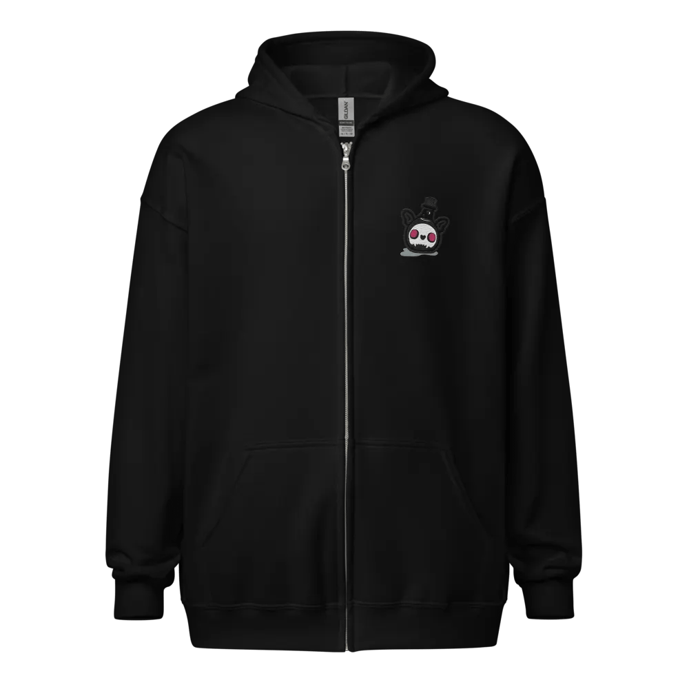 Double Sided Zipped Embroidered Hoodie product image (3)