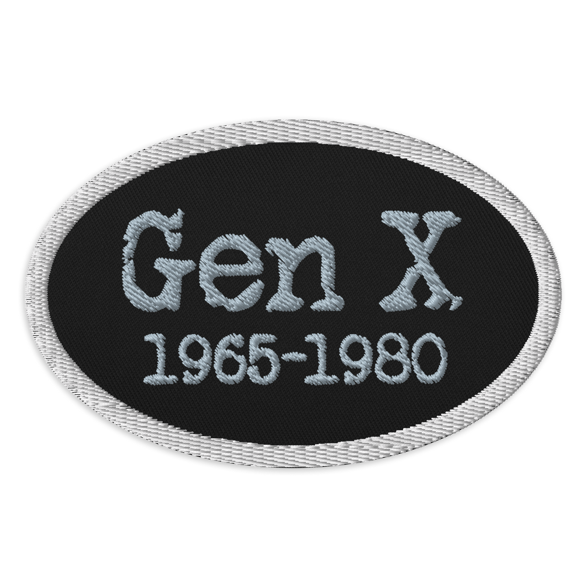 Gen X Embroidered Patches product image (1)