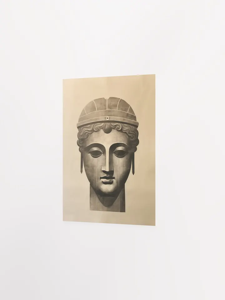 Academia Allure: Helmet Warrior Art Print product image (11)