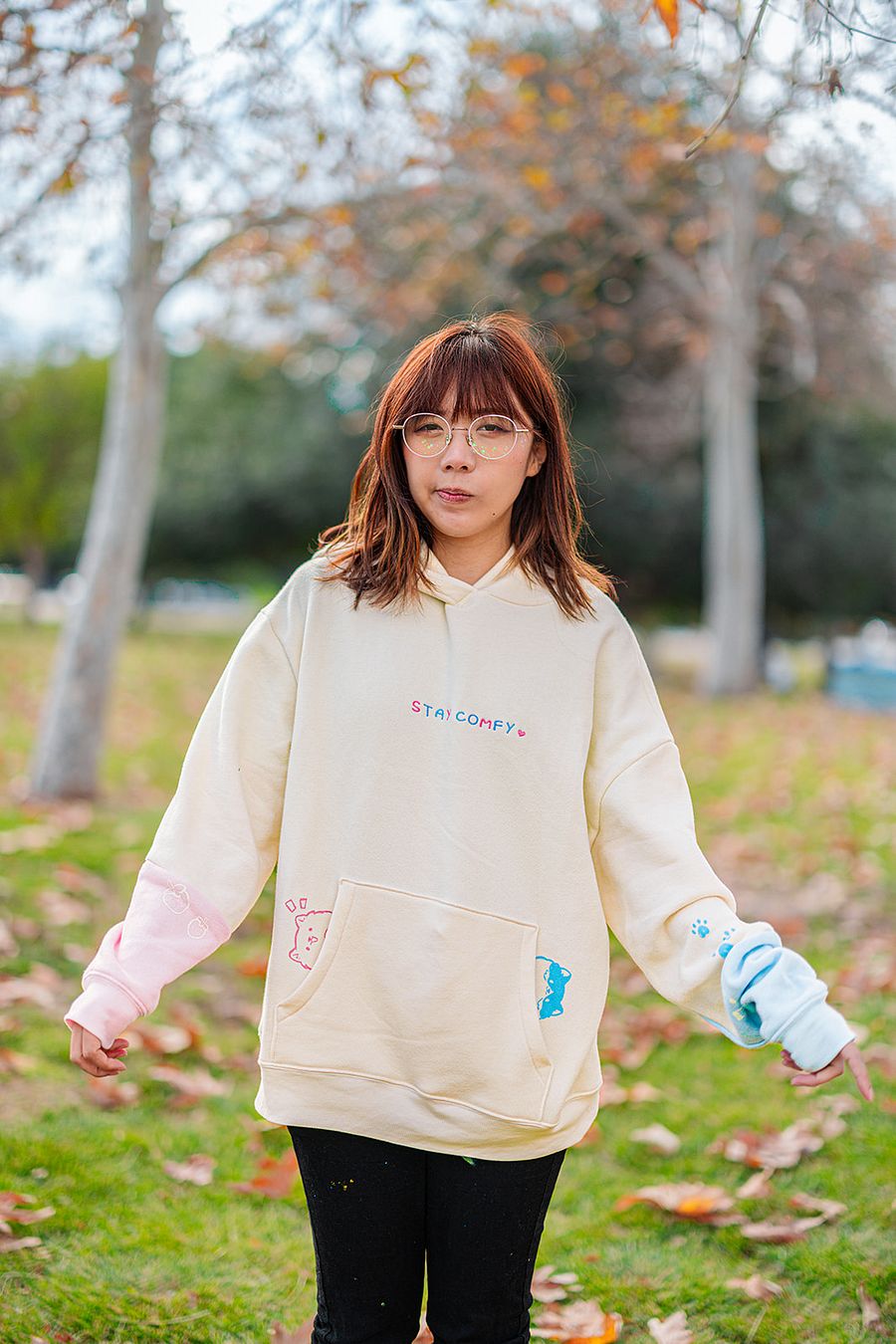 pastel doodle hoodie (pre-order) product image (9)