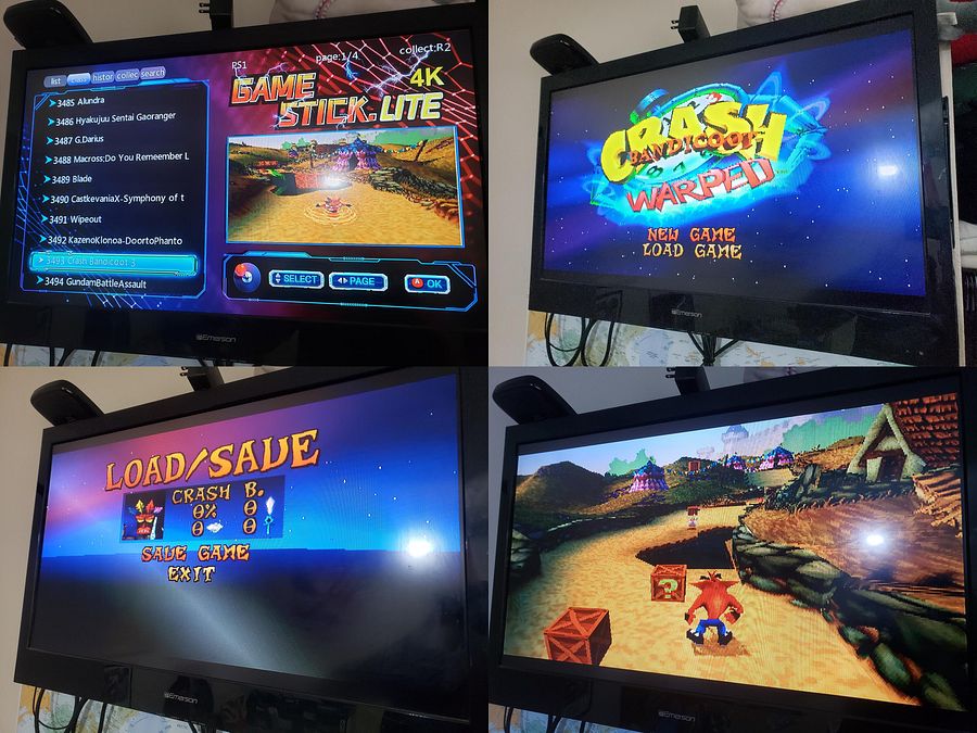 HDMI Video Game Console 64G Built-in 10000+ Games Retro Handheld Game Console Wireless Controller Game Stick For PS1/GBA Kid Gift product image (5)