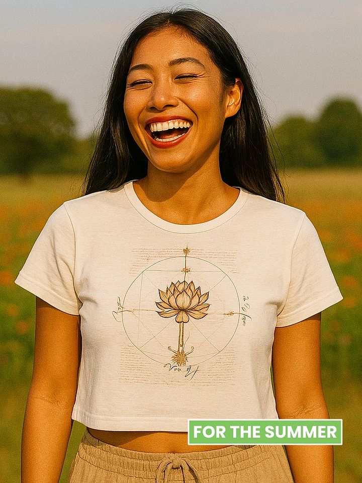 Nam Myoho Renge Kyo Lotus Crop Top | Premium Crop Top product image (1)