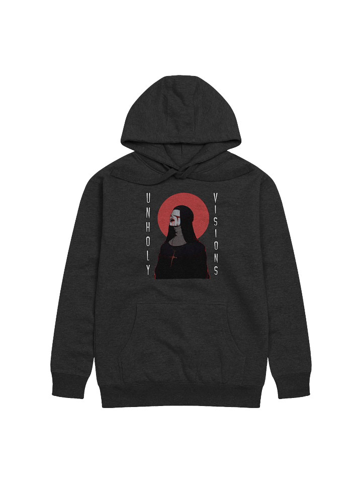 "Unholy Visions" Front Gothic Printed Hoodie product image (1)