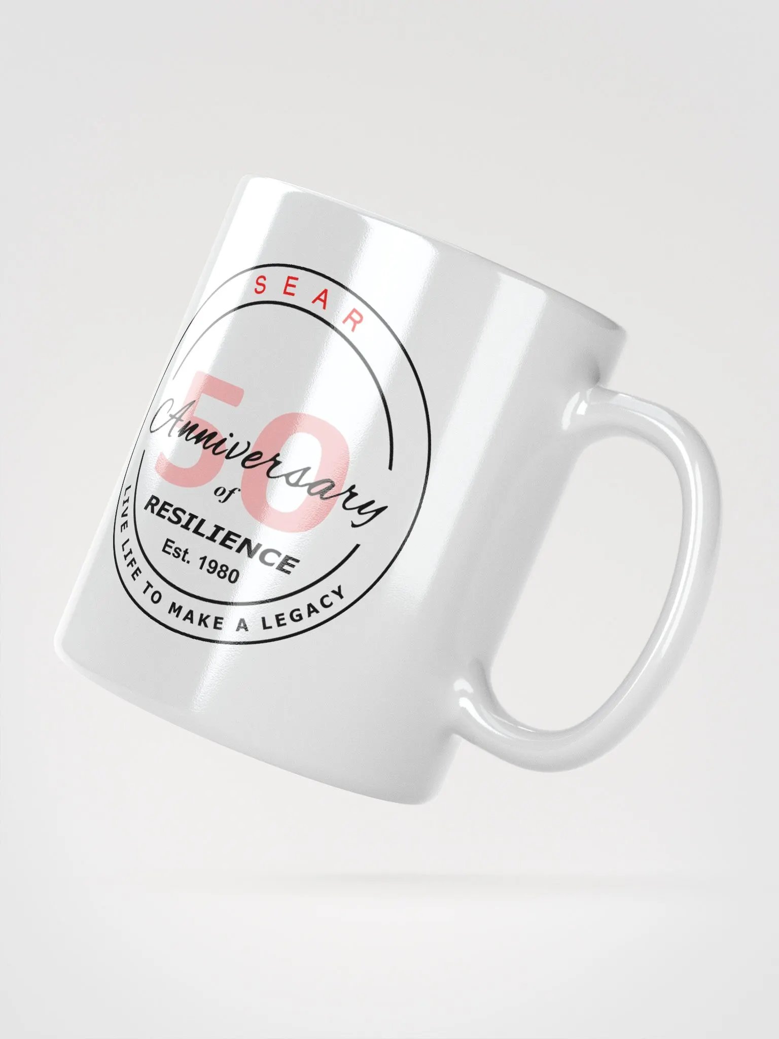Resilience Legacy 50th Anniversary Mug, Right Hand product image (5)