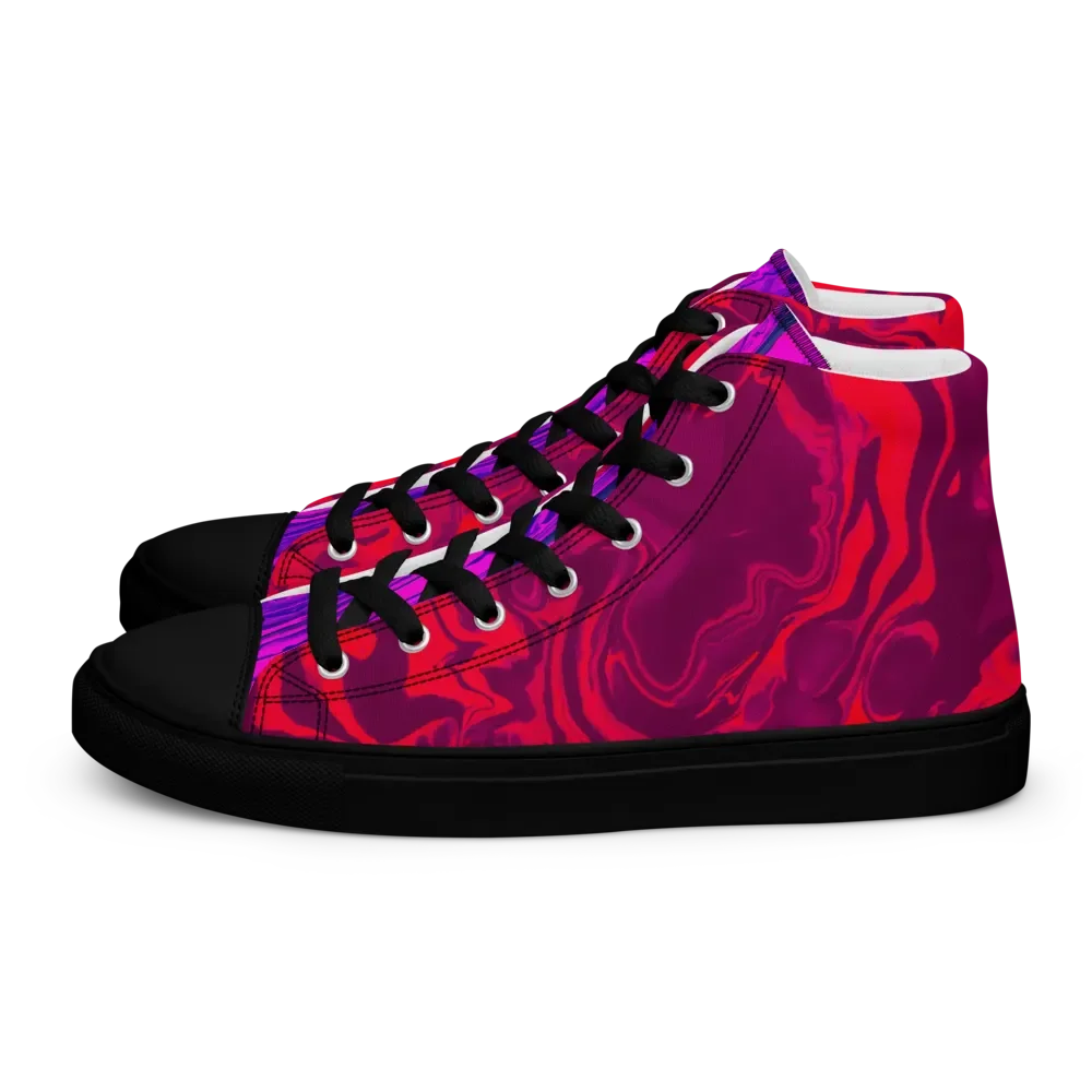 Men's High Tops : 'Swirl' product image (1)