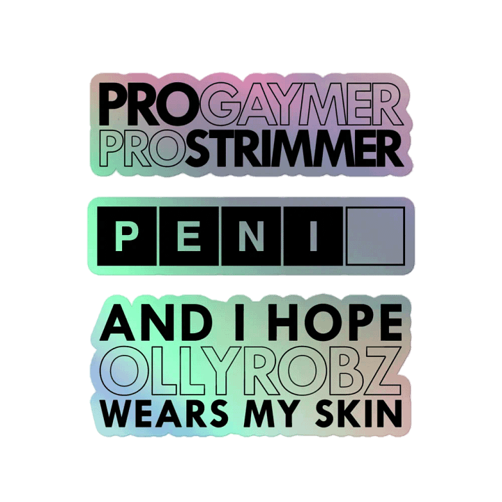 Holographic 3-Sticker Set product image (1)