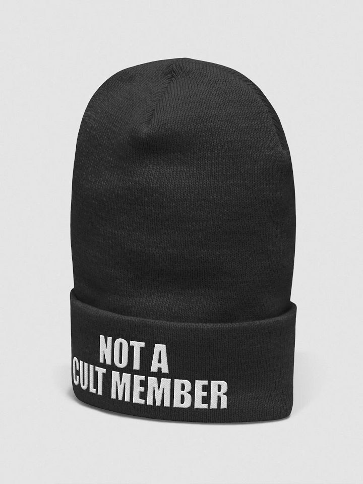 Not A Cult Member Toque (or beanie or whatever) product image (2)