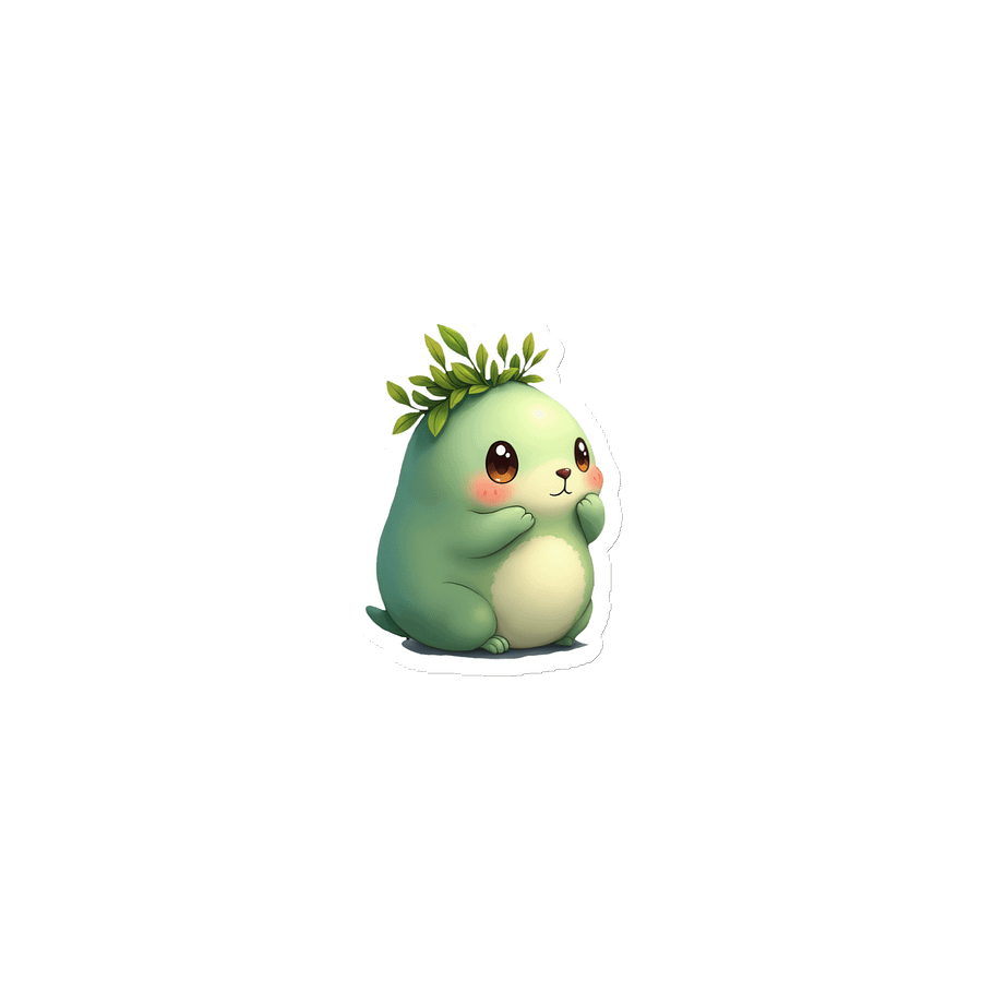 Whimsical Plant Creature Die-Cut Magnets product image (1)