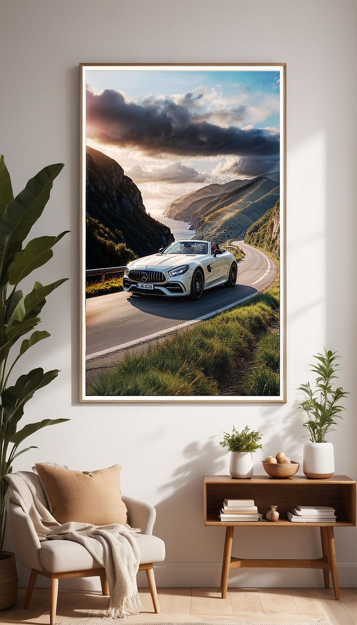 Concept Art - Dreamy Spain Landscape - Mercedes product image (1)