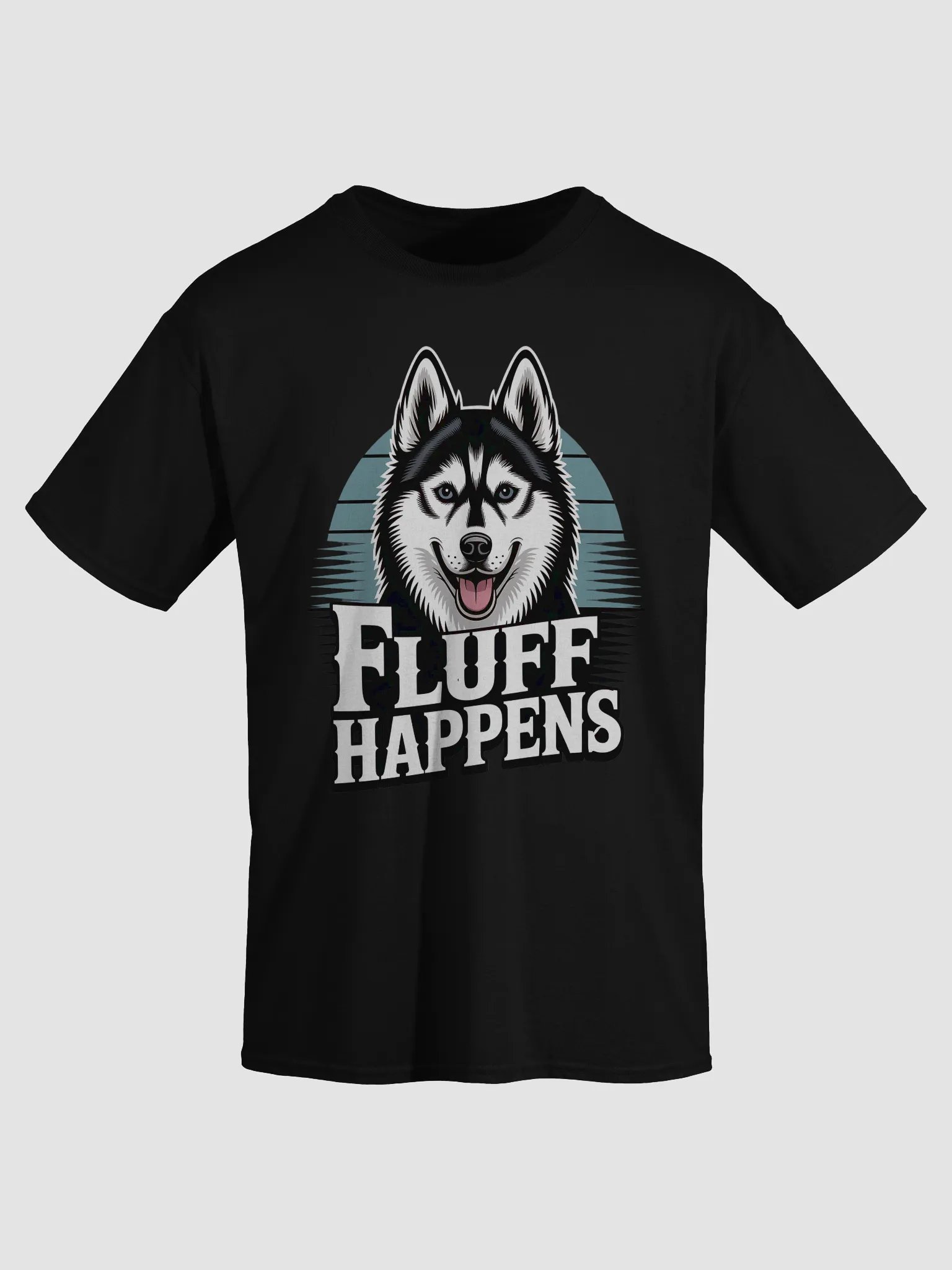 Fluffy Husky Graphic Tee product image (3)